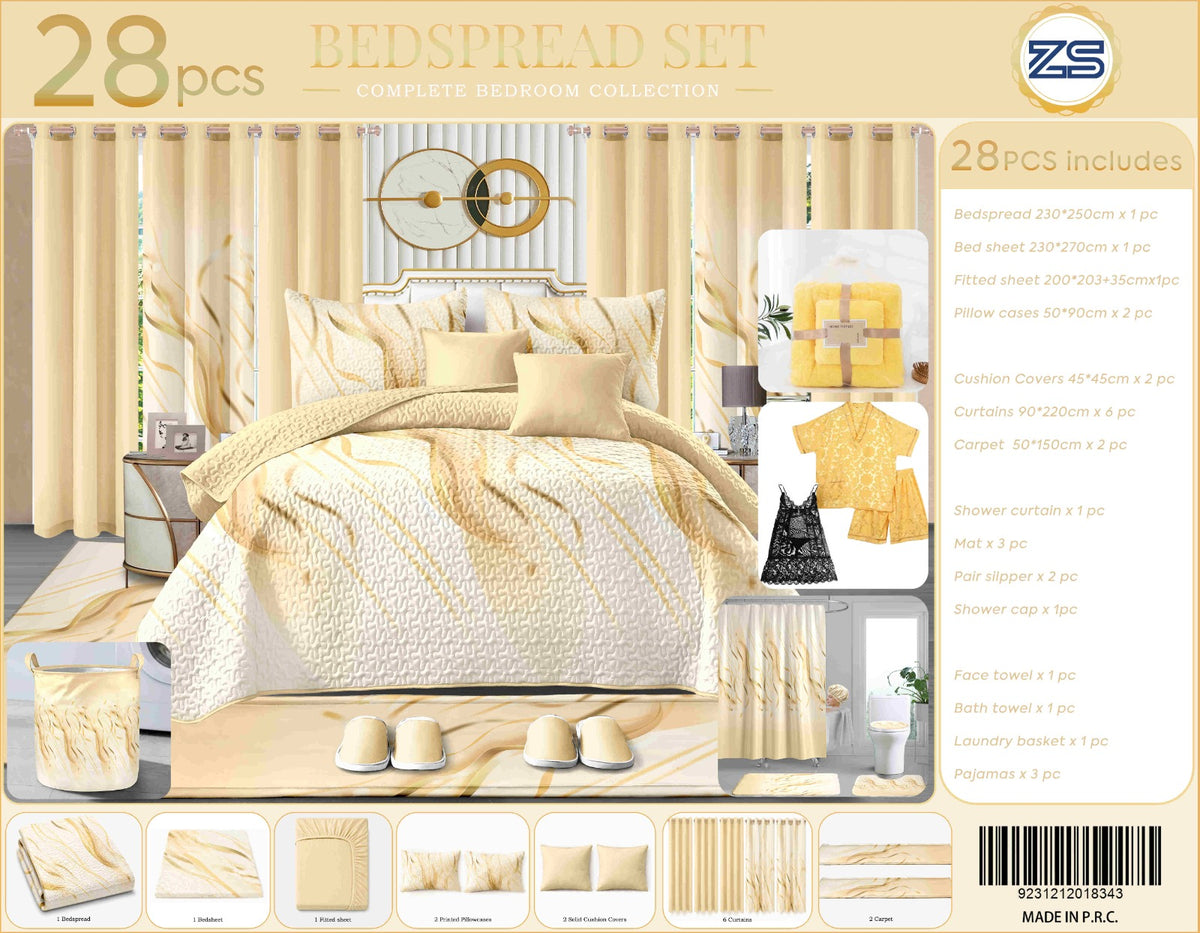 Ensemble Complet Chambre 28 Pieces