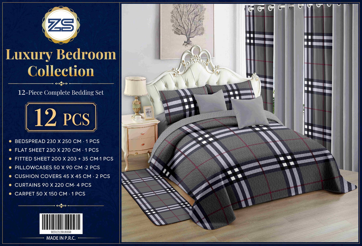 Ensemble Complet Chambre 12 Pieces