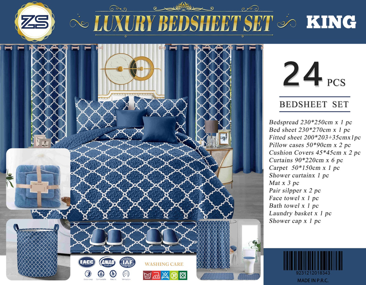 Ensemble Complet Chambre 24 Pieces