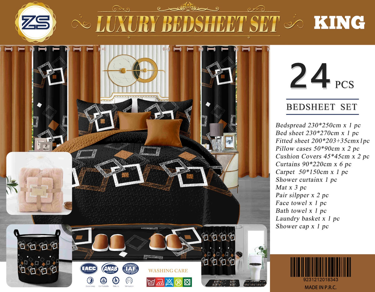 Ensemble Complet Chambre 24 Pieces