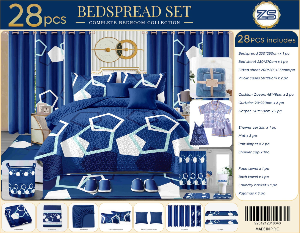 Ensemble Complet Chambre 28 Pieces