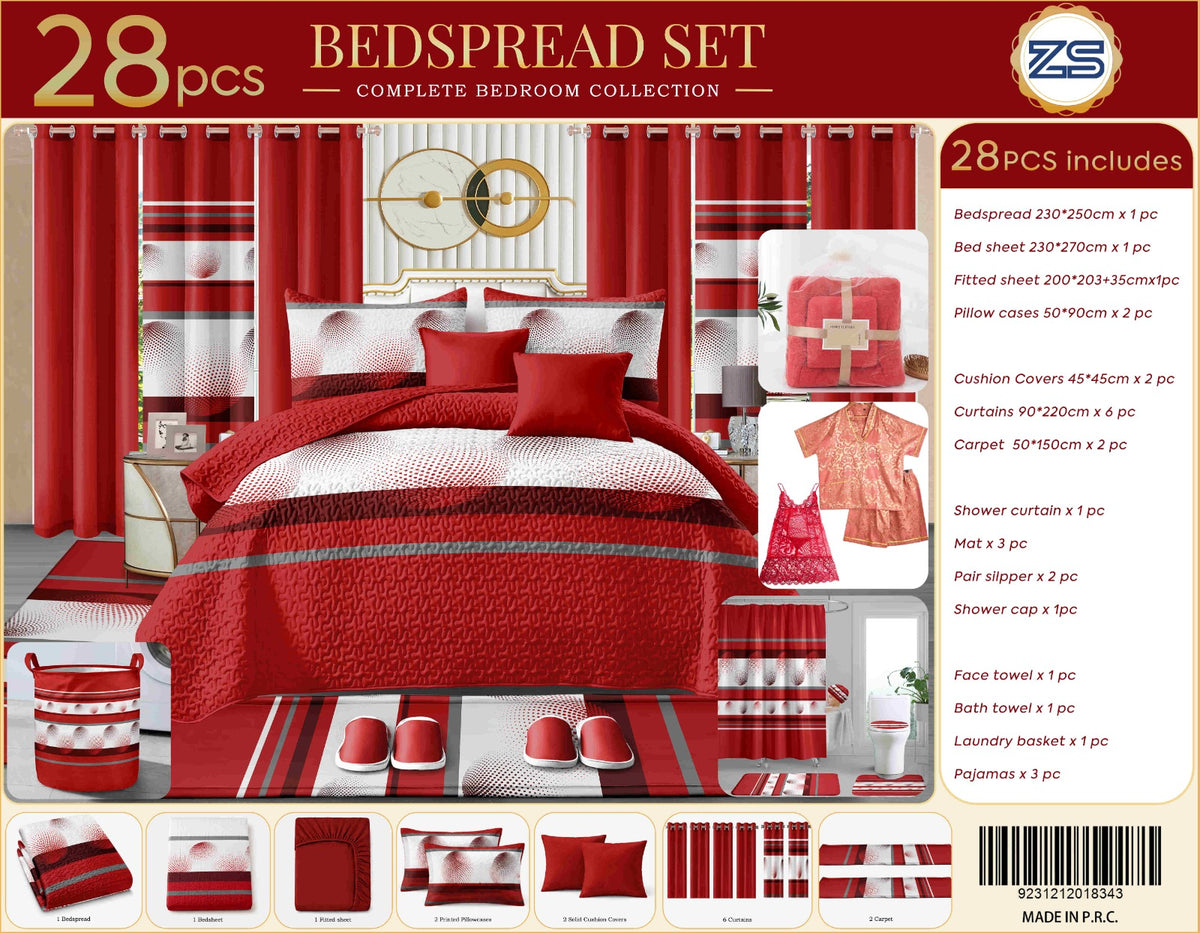 Ensemble Complet Chambre 28 Pieces