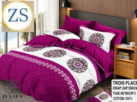 Ensemble 4 pièces Magenta Circulaire