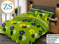 Ensemble 4 pièces Vert Bleu Jaune